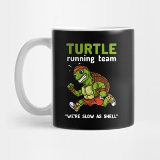 Turtle Running Team Mug